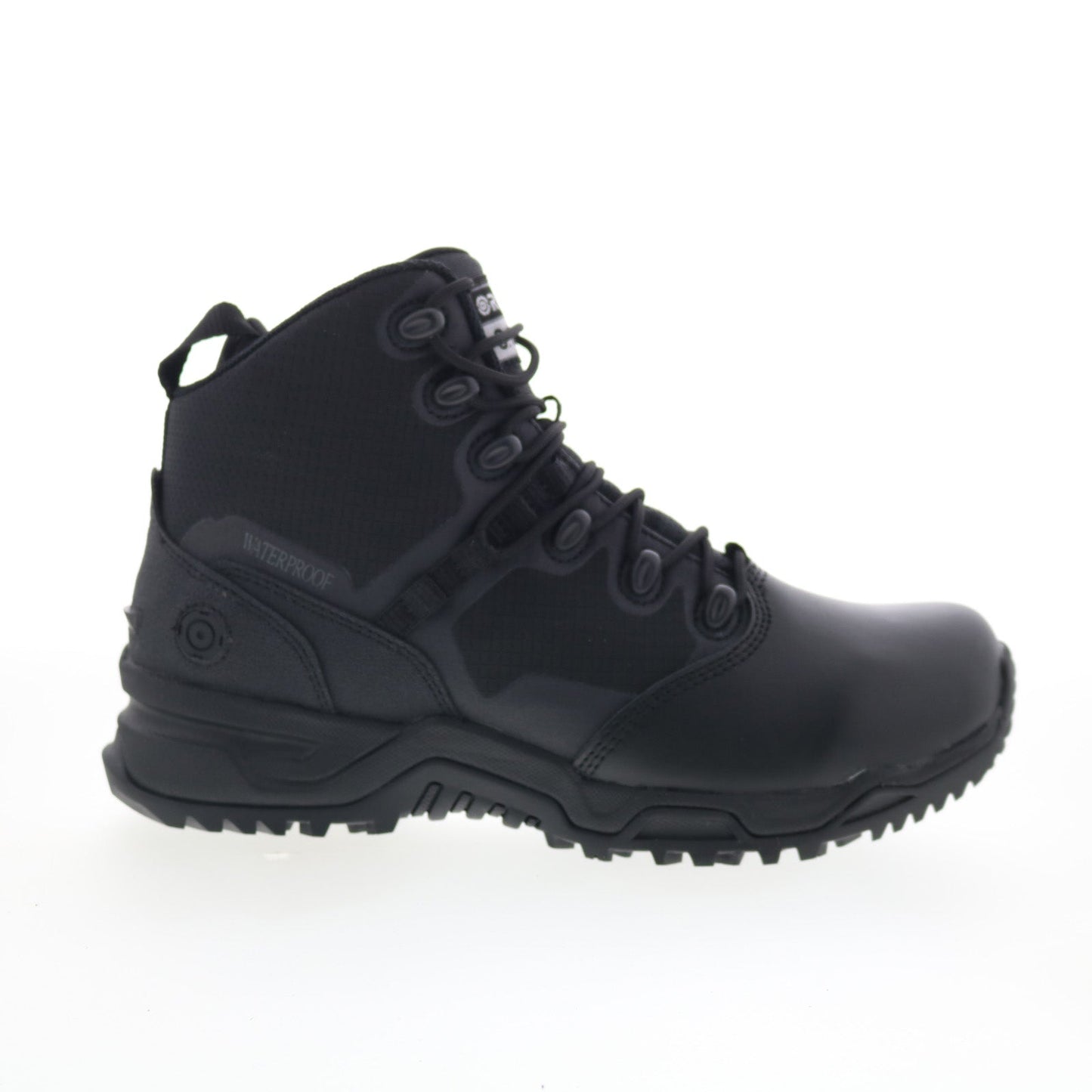 Original Swat Alpha Fury 6” Polishable Toe Side-Zip WP Mens Black Boots
