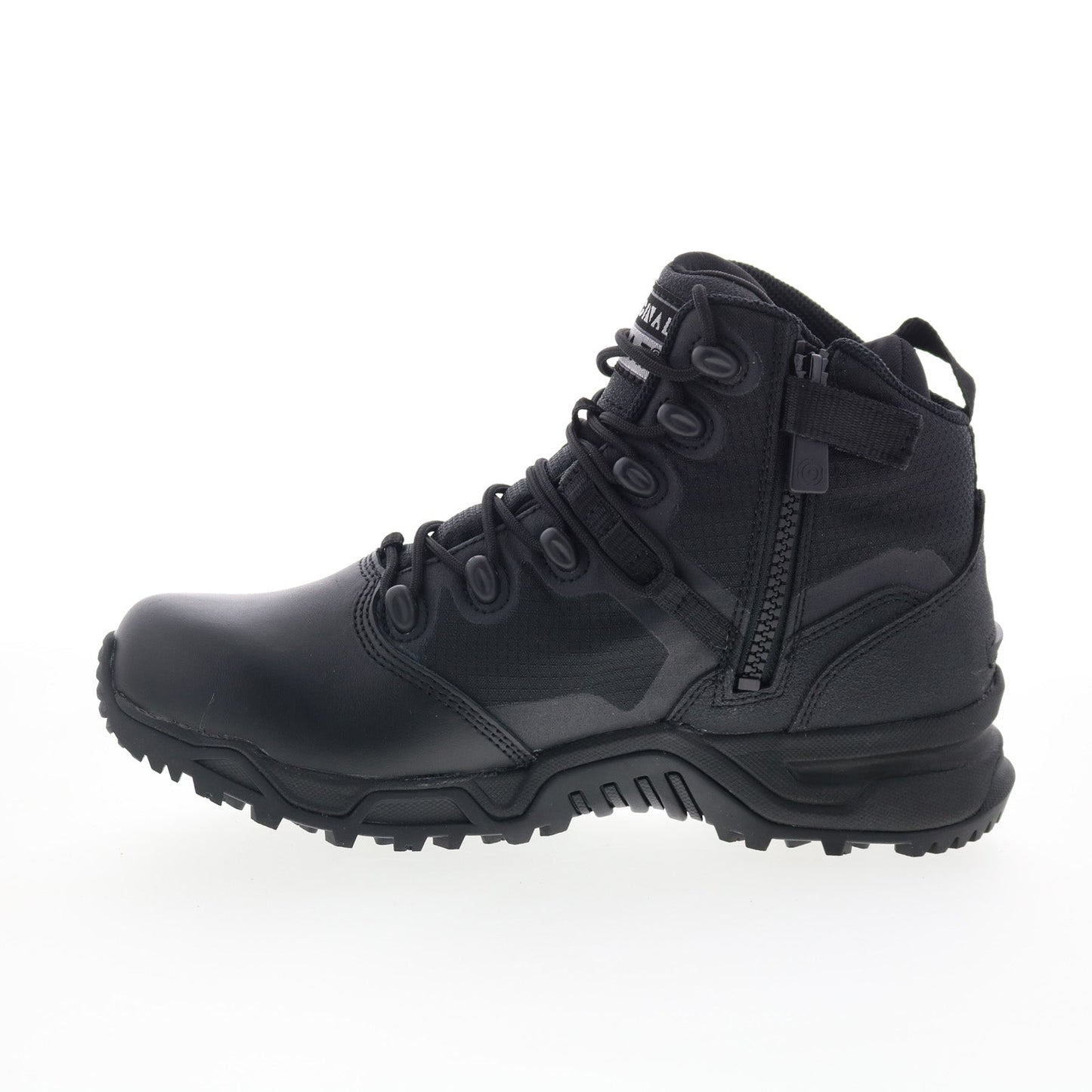 Original Swat Alpha Fury 6” Polishable Toe Side-Zip WP Mens Black Boots