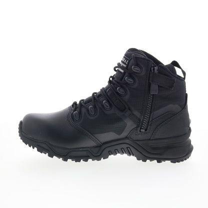 Original Swat Alpha Fury 6” Polishable Toe Side-Zip WP Mens Black Boots