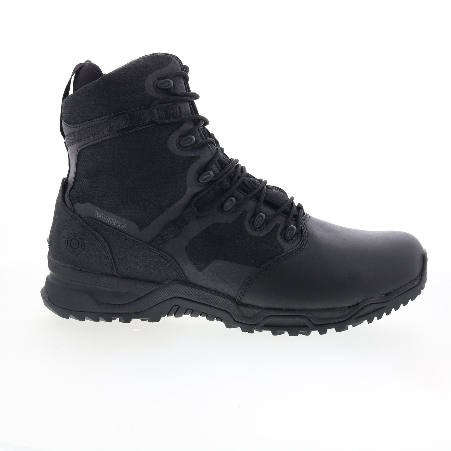 Original Swat Alpha Fury 8' Polishable Toe Side-Zip WP Mens Black Boots