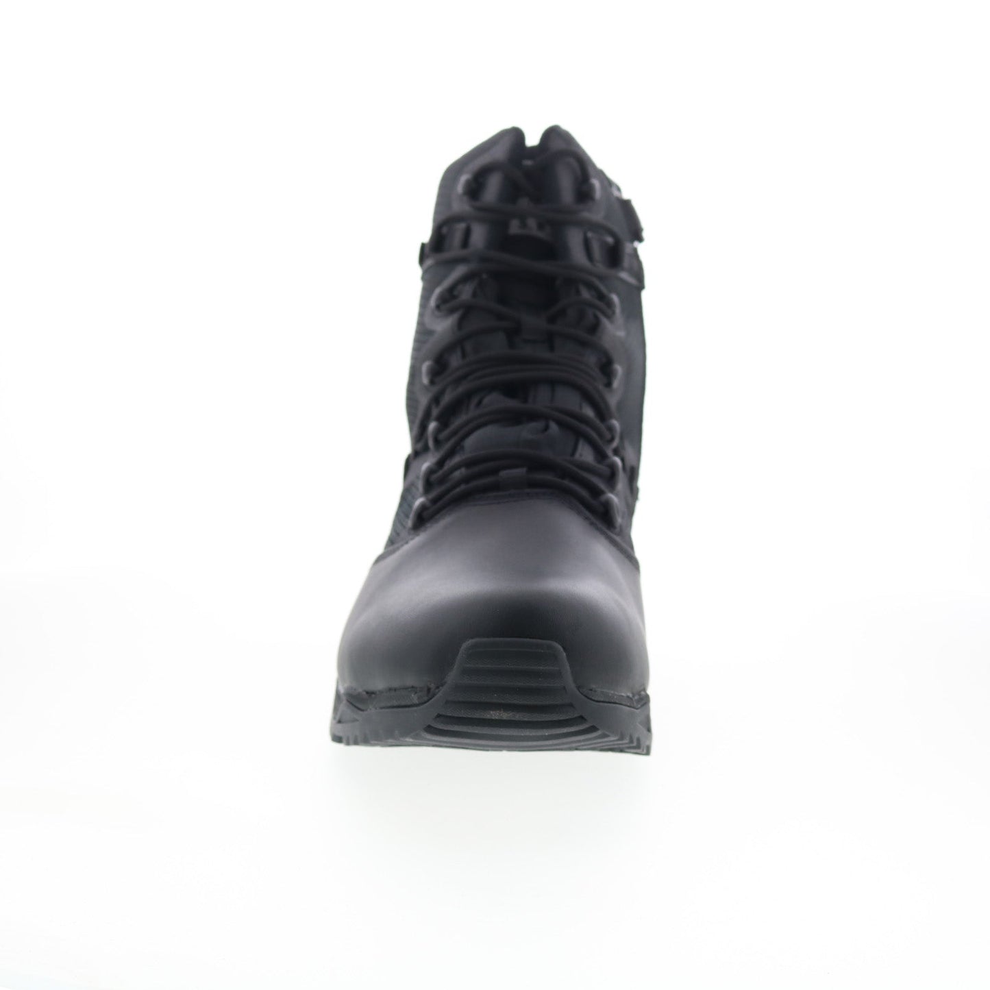 Original Swat Alpha Fury 8" Polishable Toe Side-Zip WP Mens Black Wide Boots