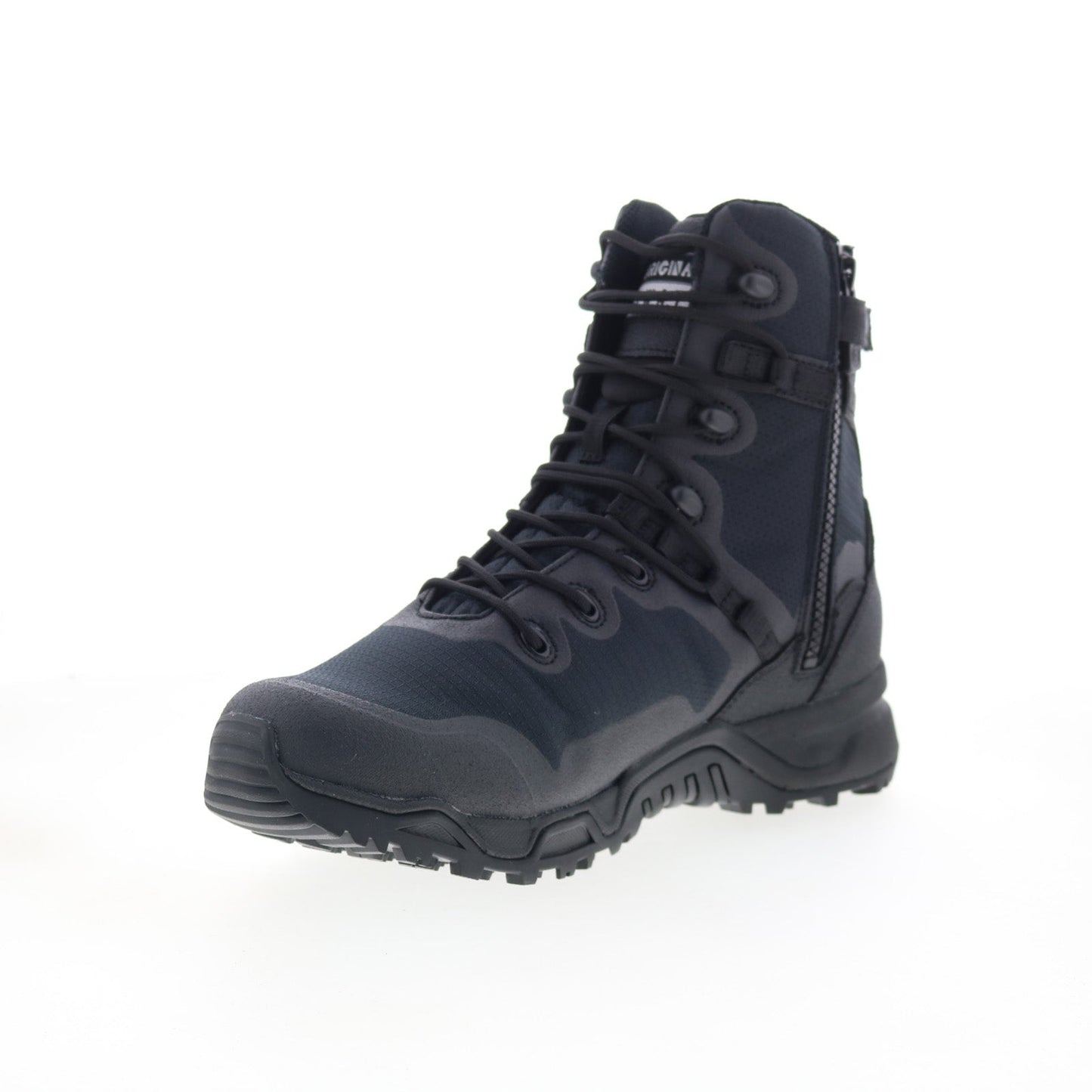 Original Swat Alpha Fury 8" Side-Zip EN 177501 Mens Black Mesh Tactical Boots