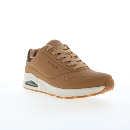 Skechers UNO - Suited On Air 183004-TAN Mens Brown Lifestyle Sneakers Shoes