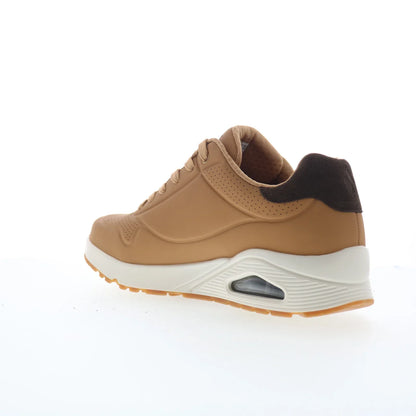 Skechers UNO - Suited On Air 183004-TAN Mens Brown Lifestyle Sneakers Shoes