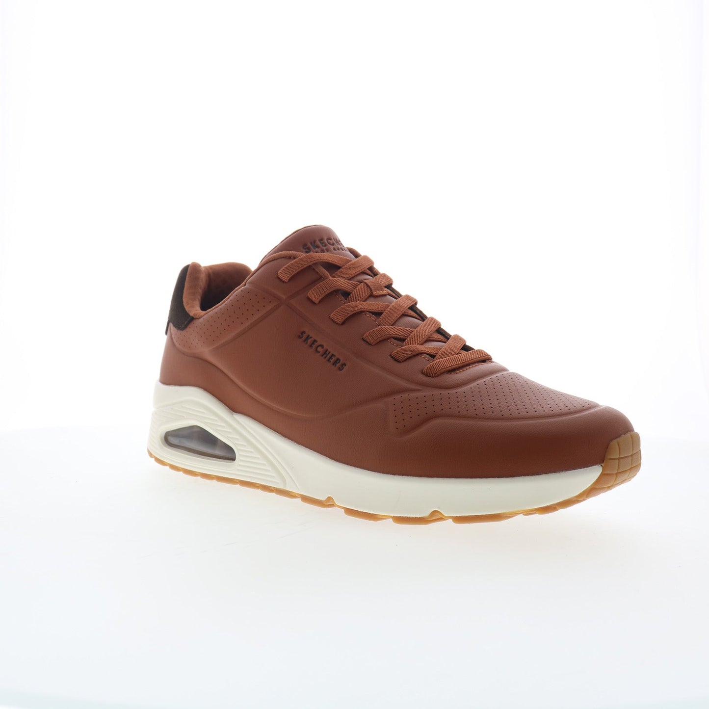 Skechers Uno - Tailored Air 183007-COG Mens Brown Lifestyle Sneakers Shoes