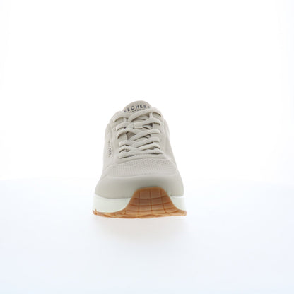Skechers Uno - Tailored Air 183007-NTBL Mens Beige Lifestyle Sneakers Shoes