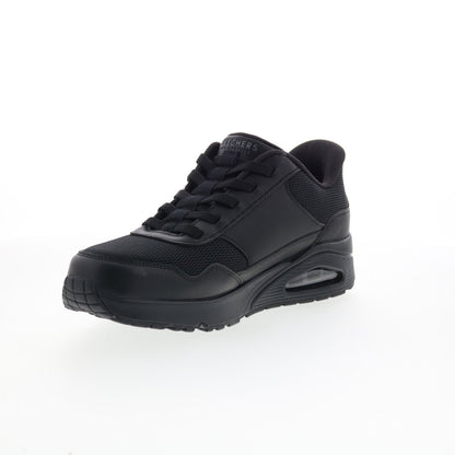 Skechers Uno - Banksia 183022-BBK Mens Black Lifestyle Sneakers Shoes