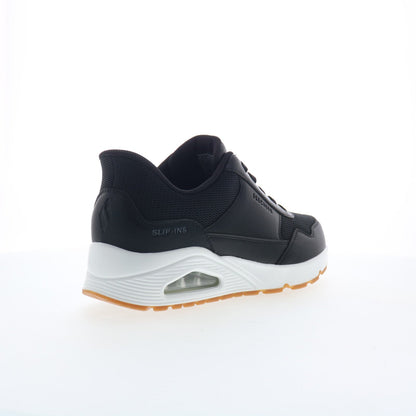 Skechers Slip-Ins: Uno - Banksia Mens Black Lifestyle Sneakers Shoes