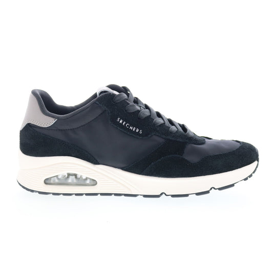 Skechers UNO - Vintage Dayz 183053-BLK Mens Black Lifestyle Sneakers Shoes