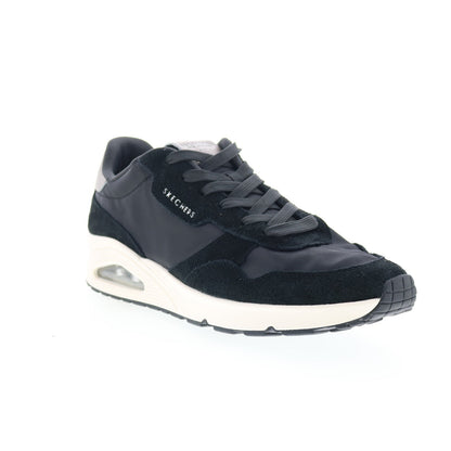 Skechers UNO - Vintage Dayz 183053-BLK Mens Black Lifestyle Sneakers Shoes