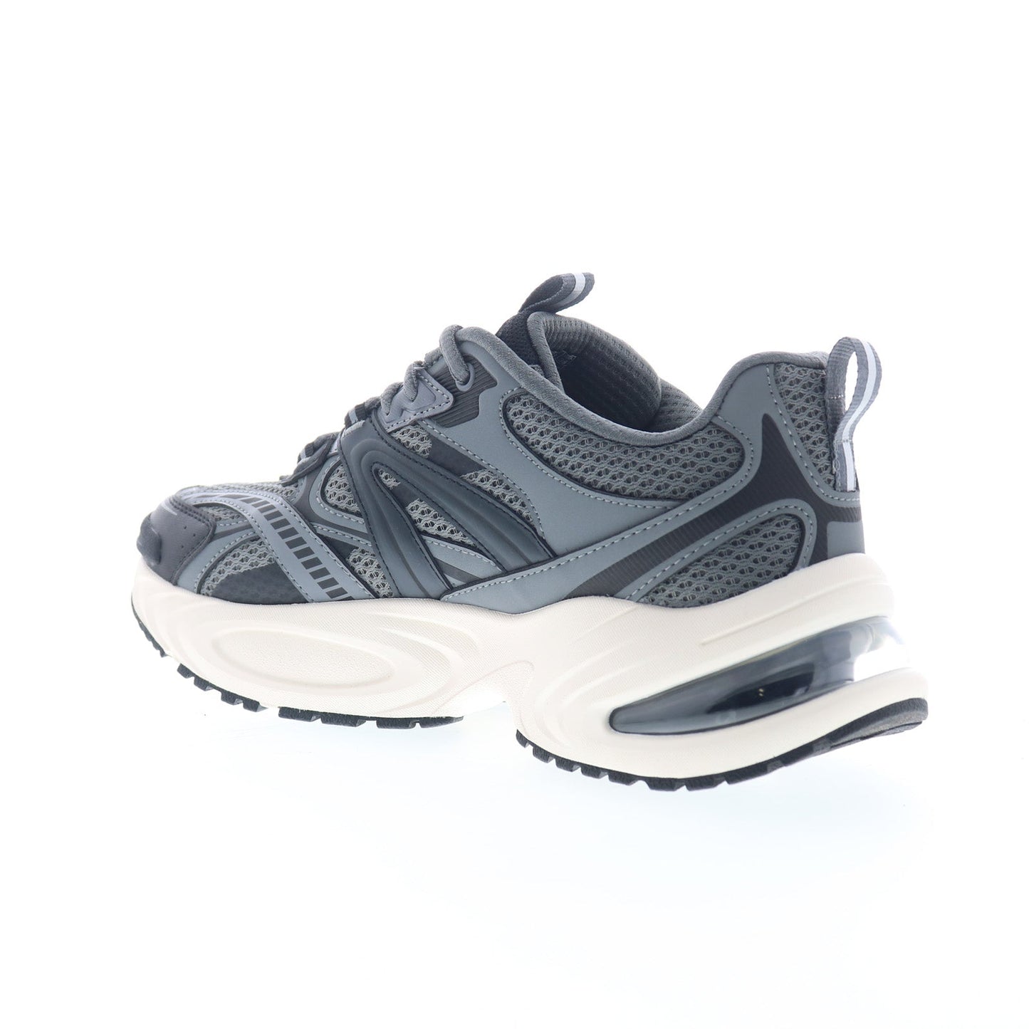 Skechers UNO Ryze - Scale Up 183199-BKGY Mens Gray Lifestyle Sneakers Shoes