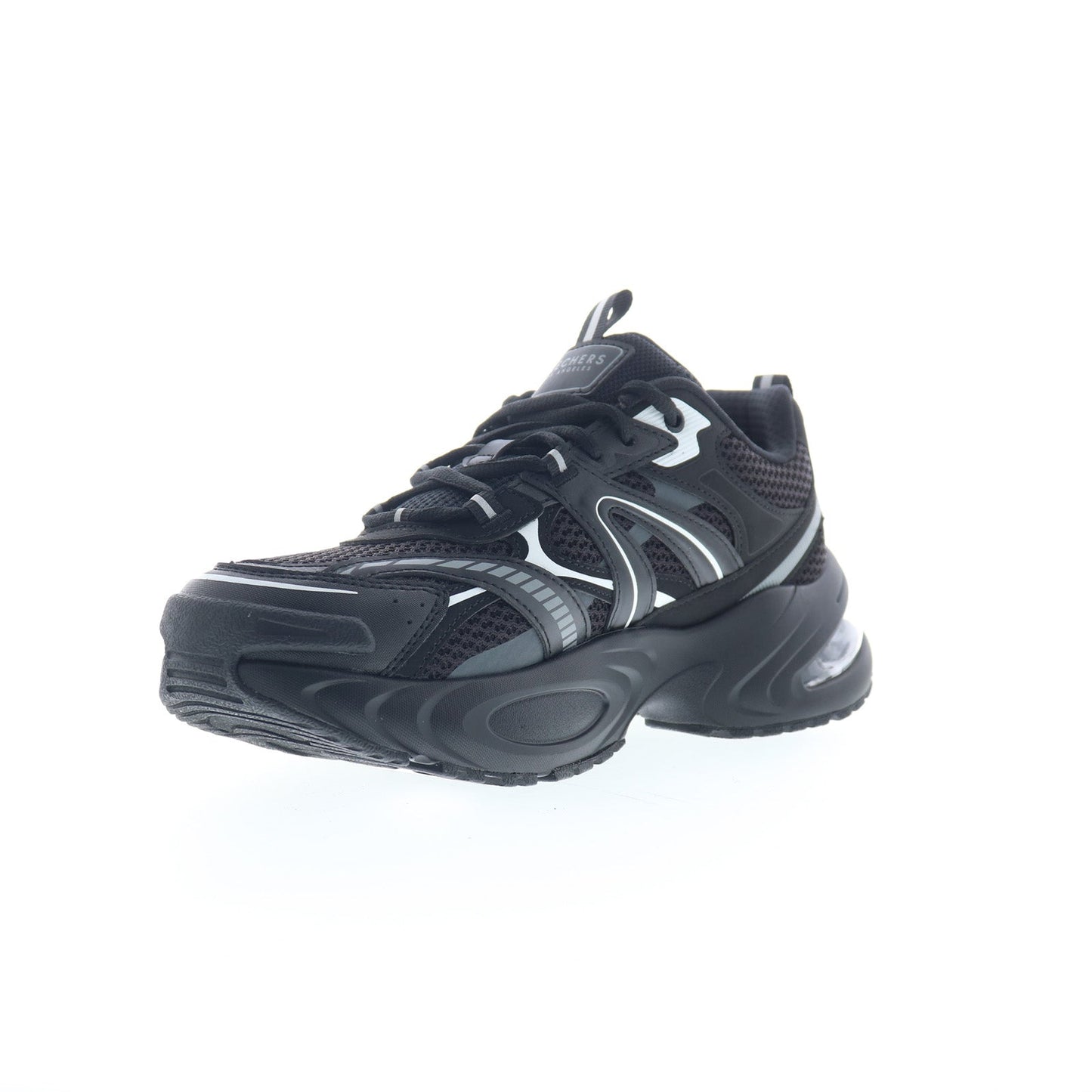 Skechers UNO Ryze - Scale Up 183199-BBK Mens Black Lifestyle Sneakers Shoes