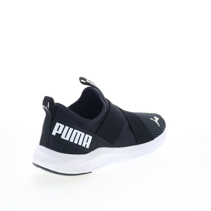 Puma Prowl Slip On 19307801 Womens Black Lifestyle Sneakers Shoes