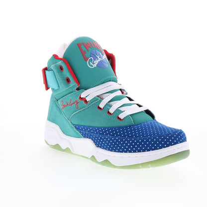 Ewing Athletics 33 HI All-Star Mens Blue Suede Lifestyle Sneakers Shoes