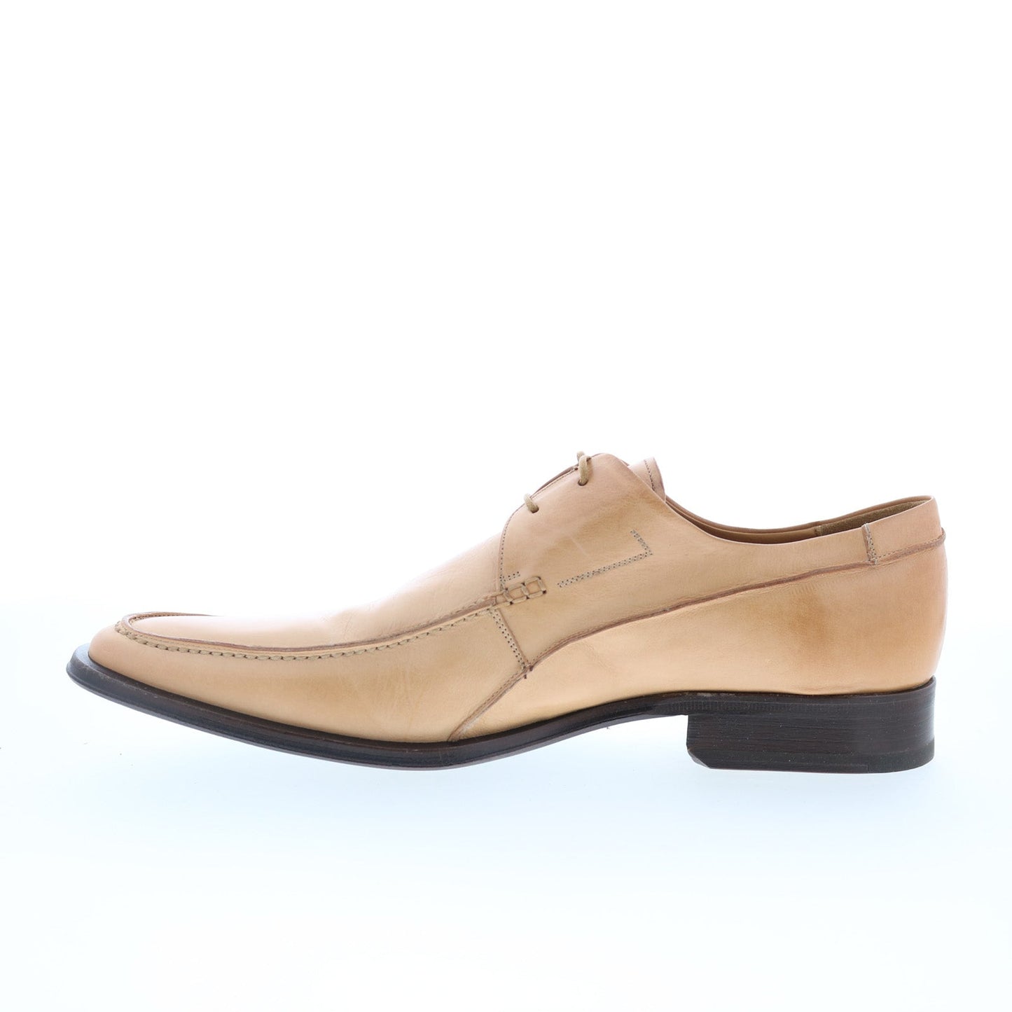 Giano Morelia 2092 Mens Beige Lace Up Oxfords & Lace Ups Casual Shoes
