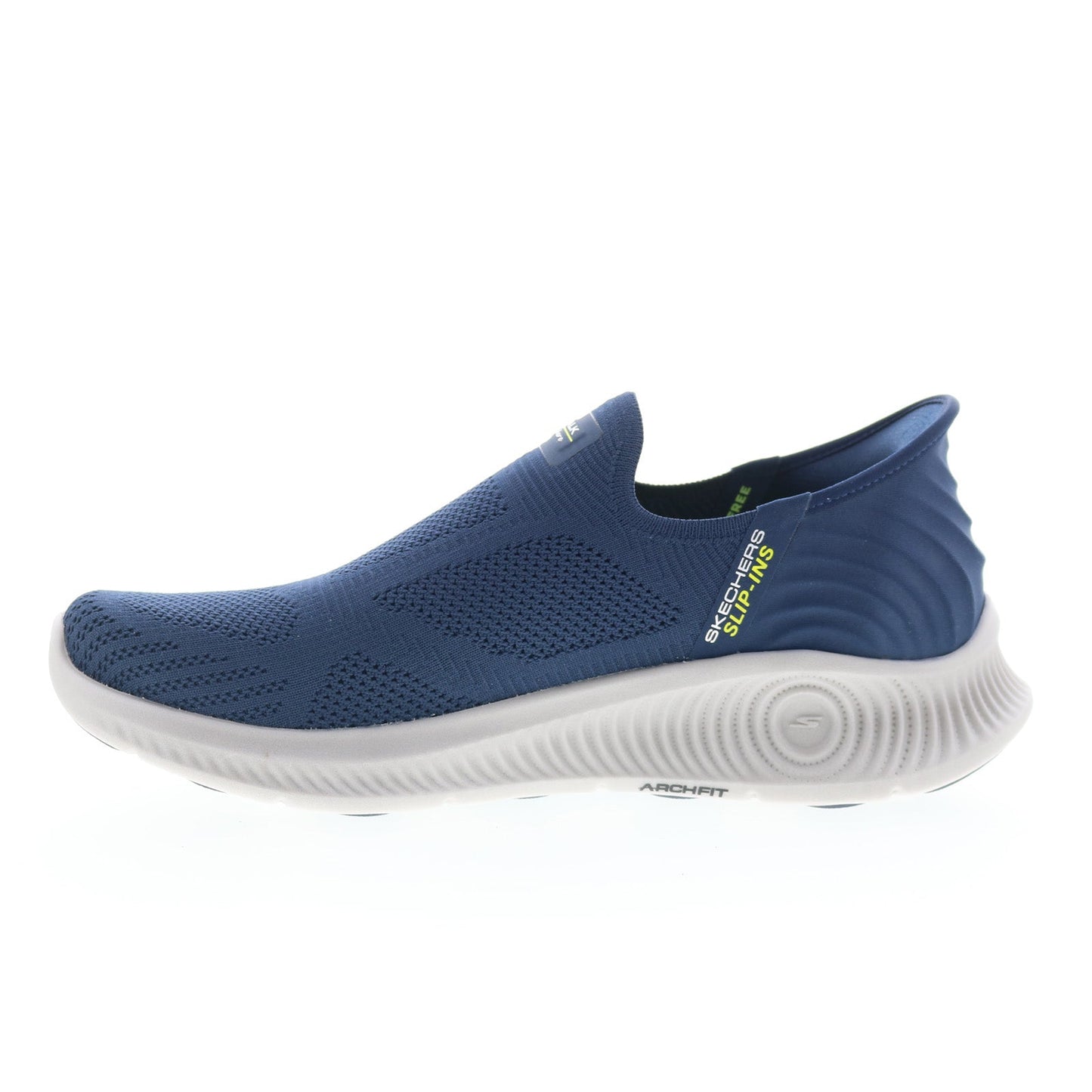 Skechers Arch Fit Go Walk Anywhere The Tourist Mens Blue Sneakers Shoes