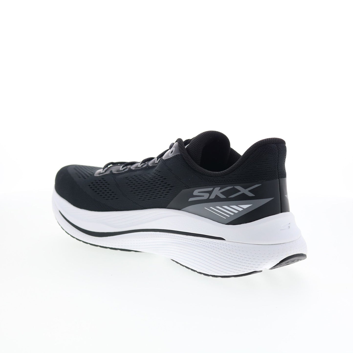 Skechers Max Cushioning Propulsion Mens Black Athletic Running Shoes