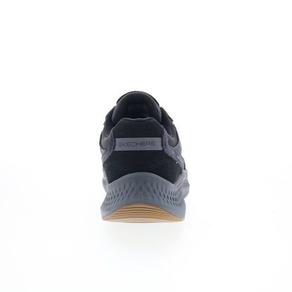 Skechers Go Run Consistent 2.0 Retro Runner V1 Mens Black Athletic Shoes