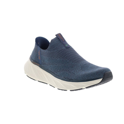 Skechers Relaxed Fit Edgeride Commissioner Mens Blue Sneakers Shoes