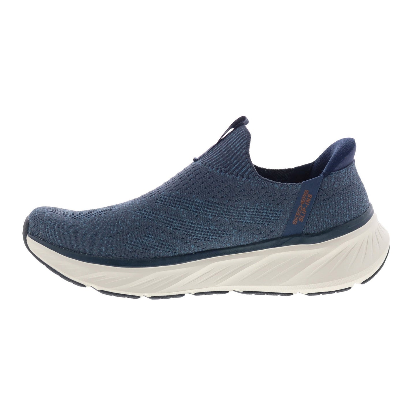 Skechers Relaxed Fit Edgeride Commissioner Mens Blue Sneakers Shoes