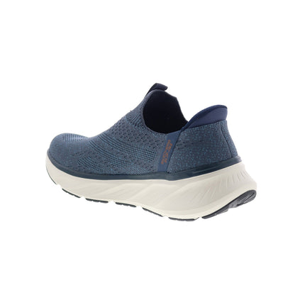 Skechers Relaxed Fit Edgeride Commissioner Mens Blue Sneakers Shoes