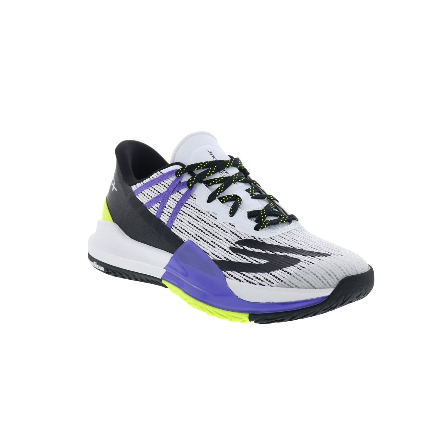 Skechers Slip-Ins Tennis Baseline Bully Mens White Athletic Pickleball Shoes