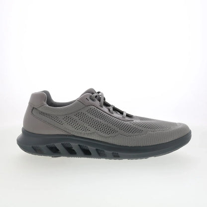 Johnston & Murphy 25-0679 Mens Gray Canvas Lace Up Lifestyle Sneakers Shoes