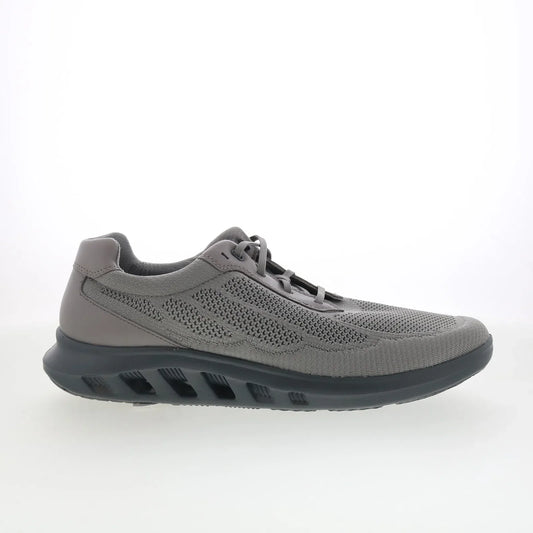 Johnston & Murphy 25-0679 Mens Gray Canvas Lace Up Lifestyle Sneakers Shoes