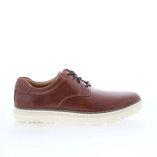 Johnston & Murphy 25-2982 Mens Brown Leather Lifestyle Sneakers Shoes