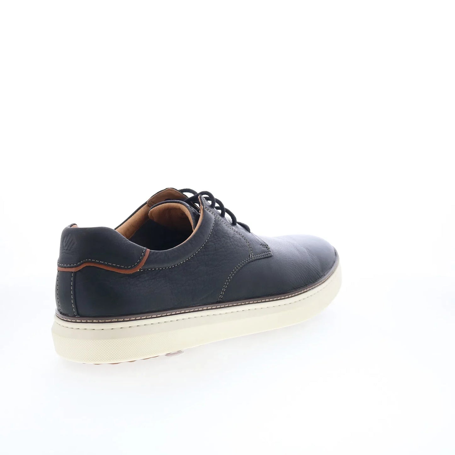 Johnston & Murphy 25-2985 Mens Black Leather Lifestyle Sneakers Shoes