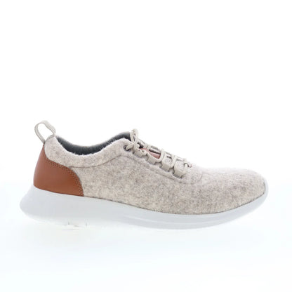 Johnston & Murphy 25-8926 Mens Gray Canvas Lace Up Lifestyle Sneakers Shoes