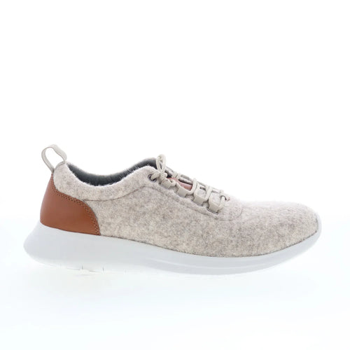 Johnston & Murphy 25-8926 Mens Gray Canvas Lace Up Lifestyle Sneakers Shoes