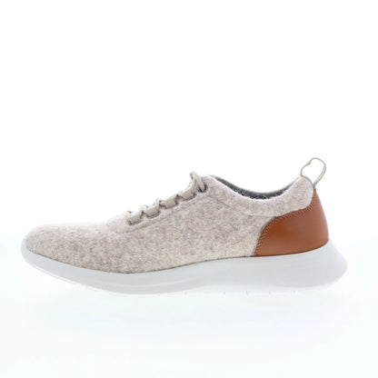 Johnston & Murphy 25-8926 Mens Gray Canvas Lace Up Lifestyle Sneakers Shoes