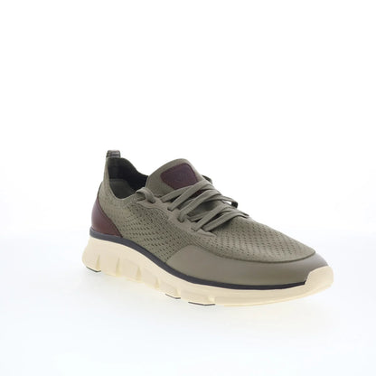 Johnston & Murphy 25-9758 Mens Green Mesh Lace Up Lifestyle Sneakers Shoes