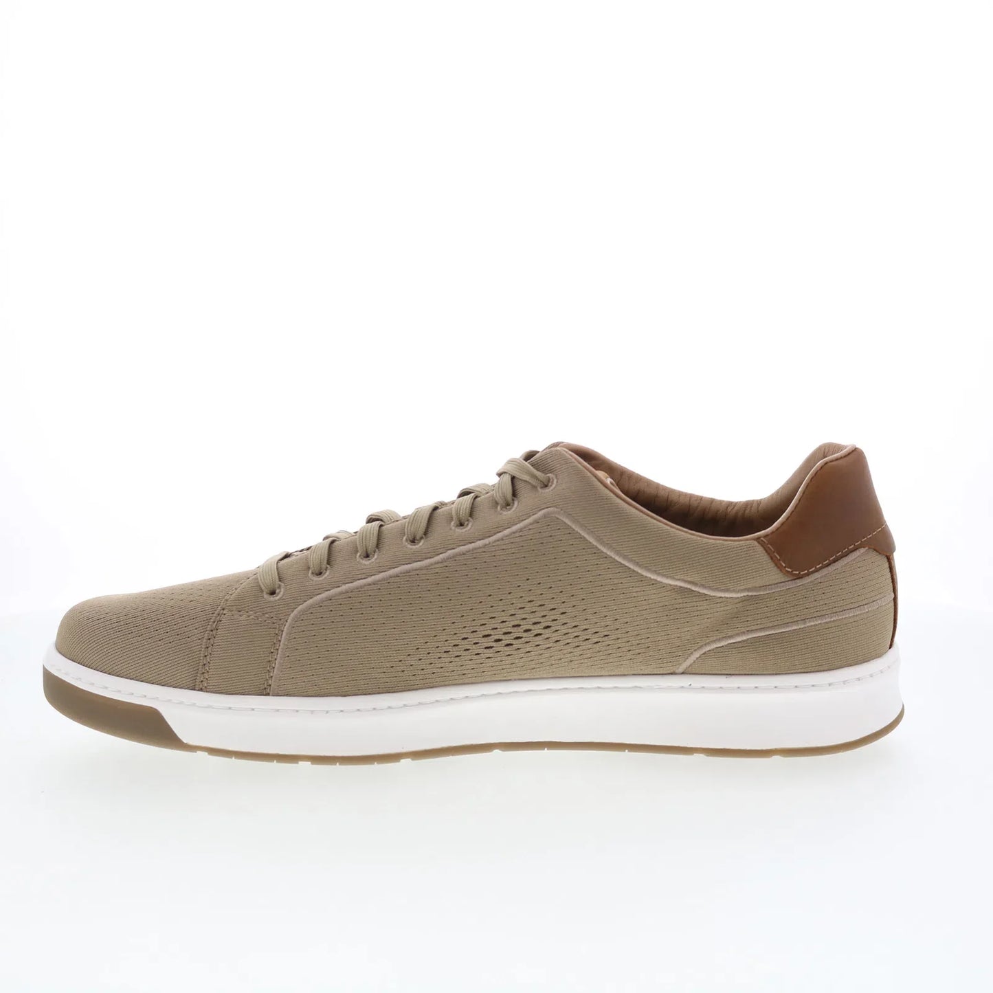 Johnston & Murphy 25-9766 Mens Green Canvas Lace Up Lifestyle Sneakers Shoes