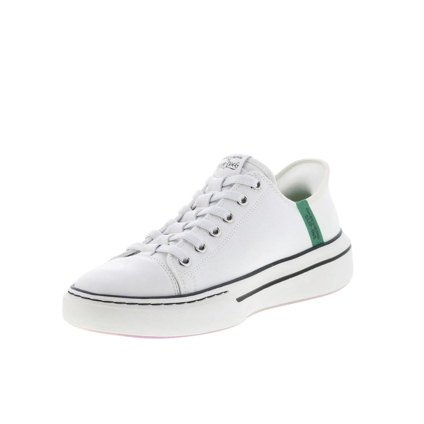 Skechers Snoop Dogg Snoop One - Low Dogg Canvas Mens White Sneakers Shoes