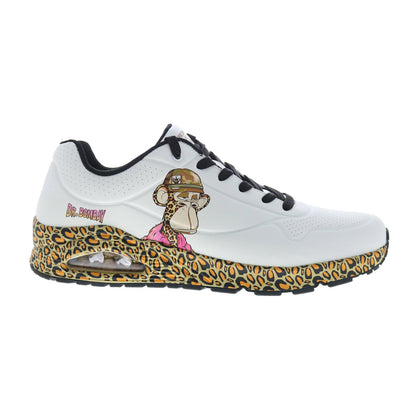 Skechers Uno Dr. Bombay Snoop Dogg Mens White Lifestyle Sneakers Shoes