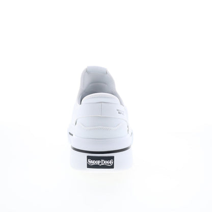 Skechers Snoop Dogg Snoop One - Next Episode Mens White Wide Sneakers Shoes