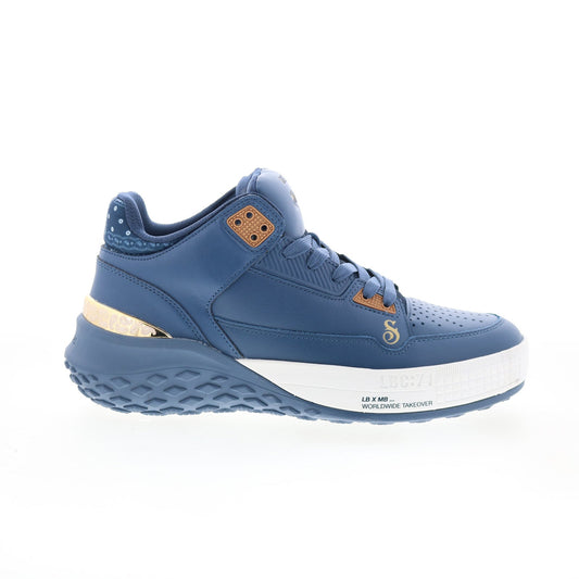 Skechers Snoop Dogg Sizzle Buckets OG Mens Blue Lifestyle Sneakers Shoes