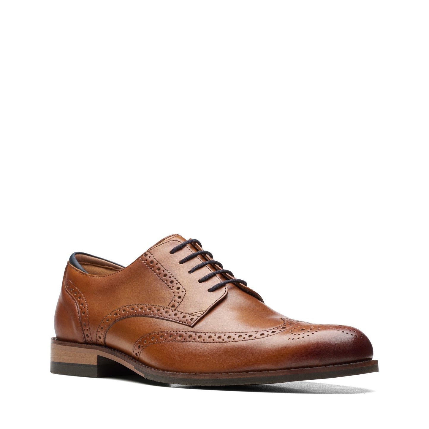 Clarks Craft Arlo Limit Mens Brown Oxfords & Lace Ups Wingtip & Brogue Shoes