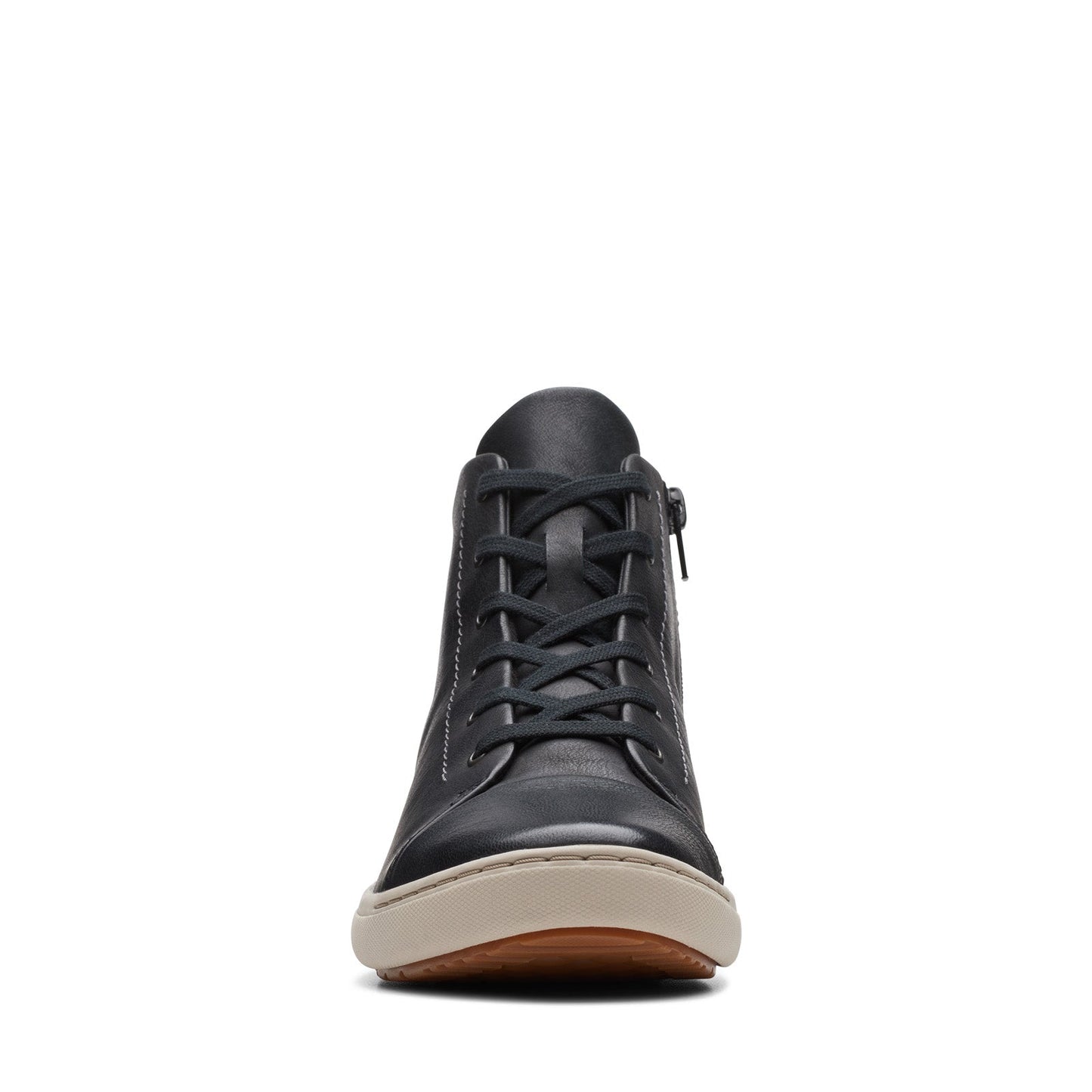 Clarks Nalle Vine 26174385 Womens Black Wide Lifestyle Sneakers Shoes