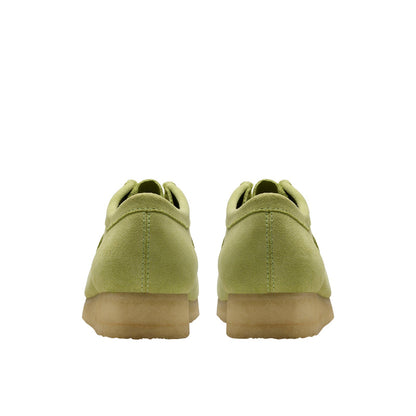 Clarks Wallabee 26175855 Mens Green Suede Oxfords & Lace Ups Casual Shoes