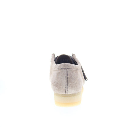 Clarks Wallabee 26181140 Mens Beige Suede Oxfords & Lace Ups Casual Shoes