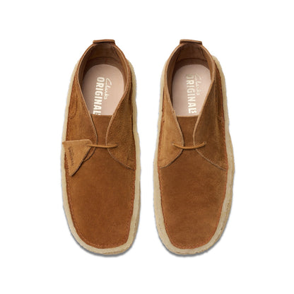 Clarks Desert Rain 26181144 Mens Brown Suede Lace Up Desert Boots