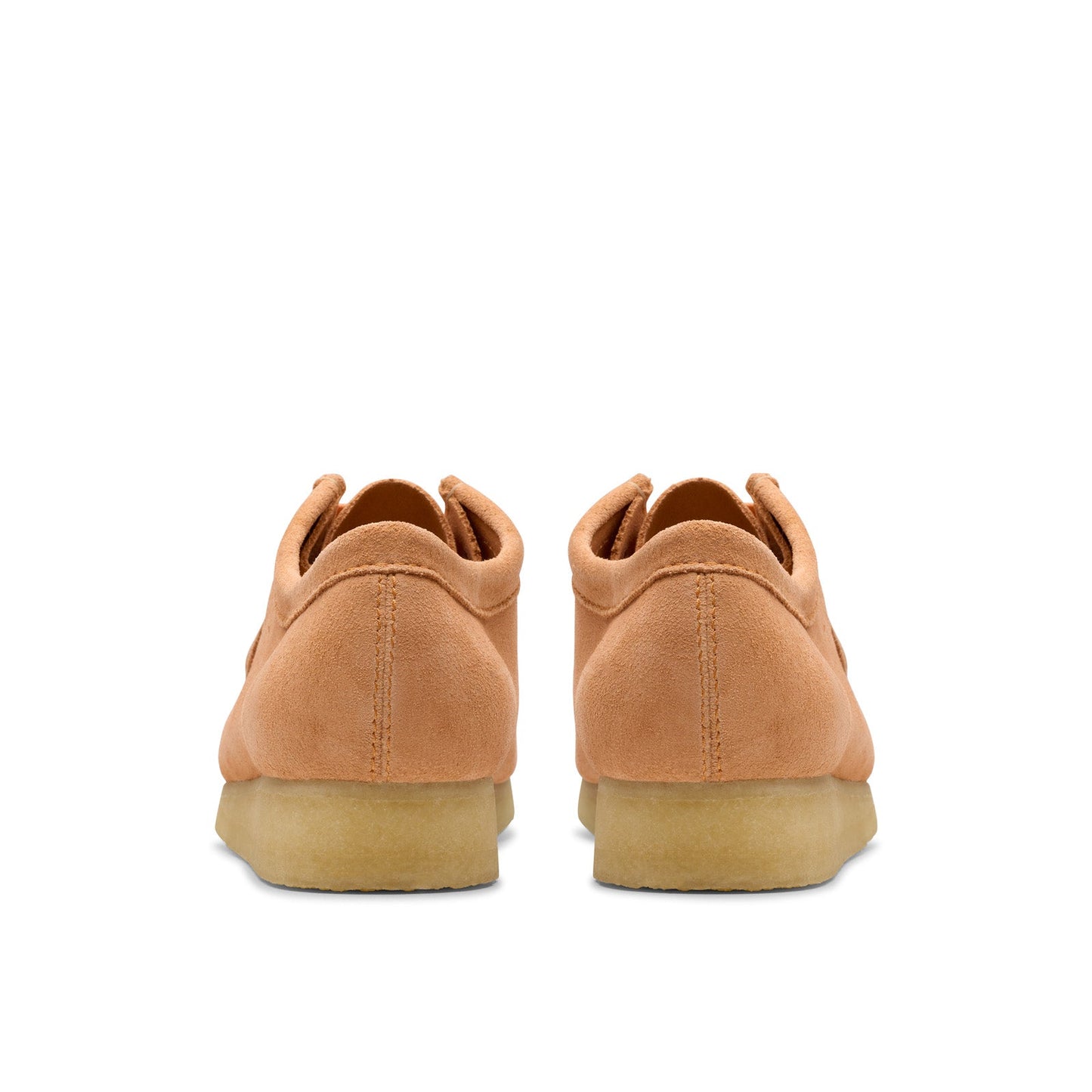 Clarks Wallabee 26181402 Mens Orange Oxfords & Lace Ups Casual Shoes