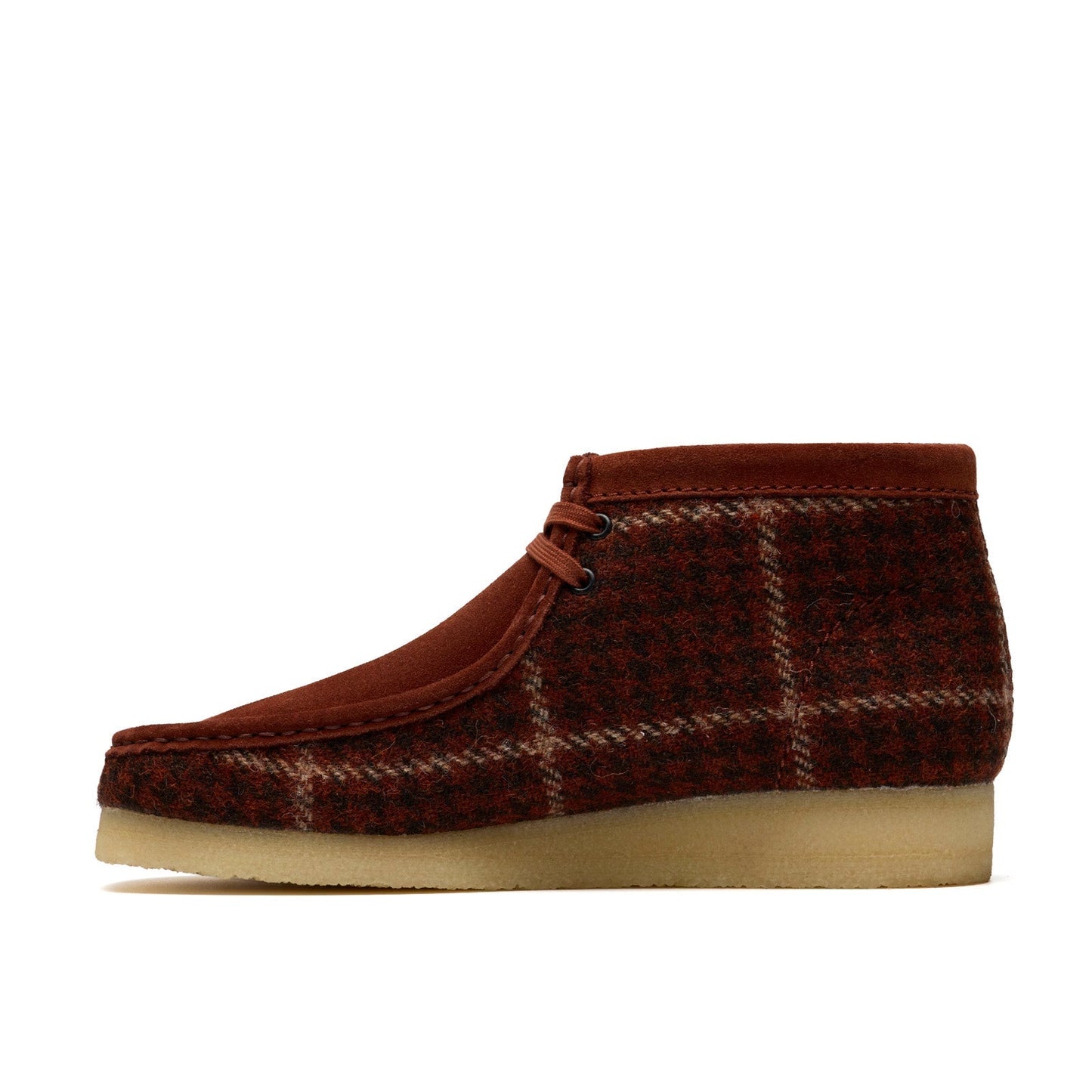 Clarks Wallabee Boot 26182793 Mens Brown Synthetic Lace Up Chukkas Boots