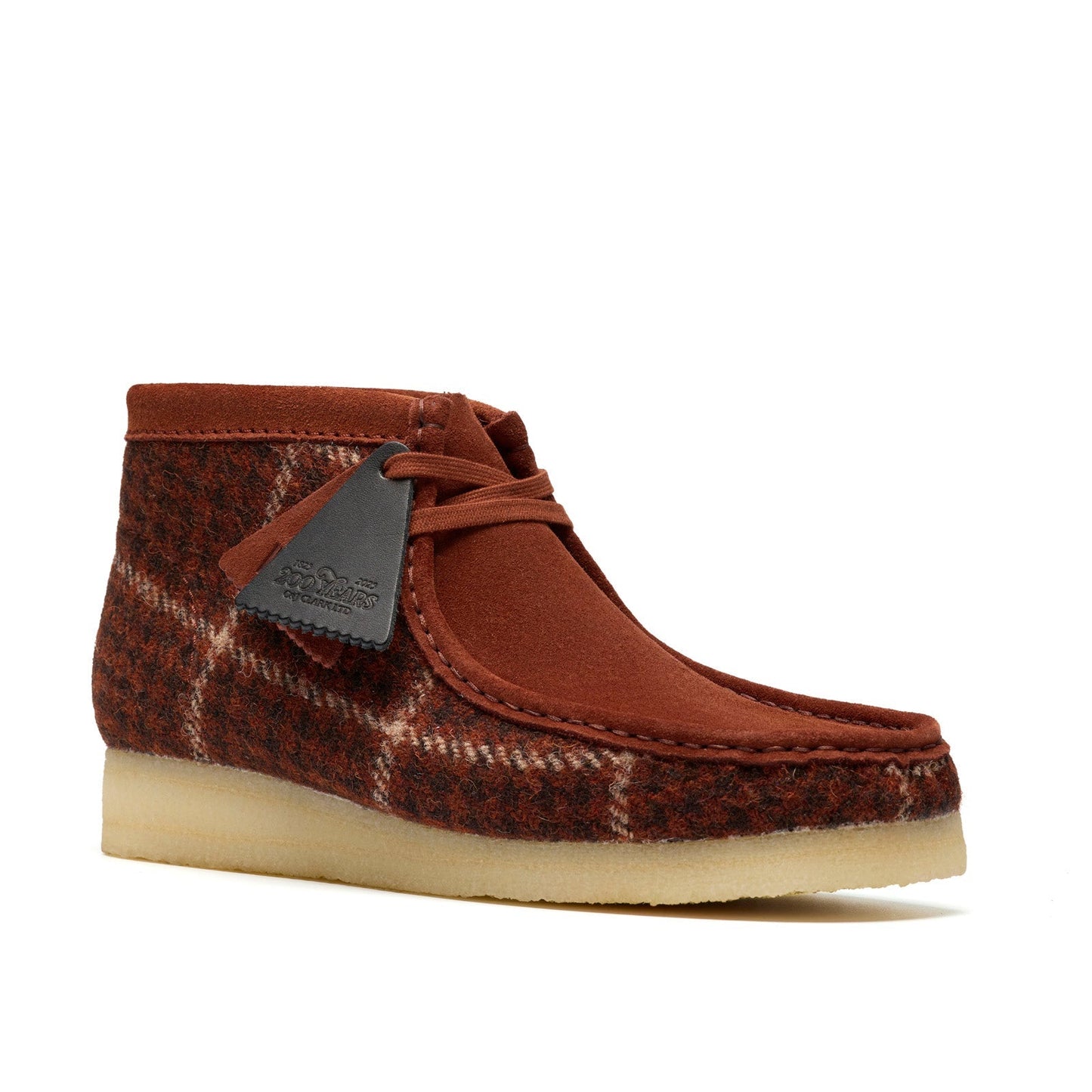 Clarks Wallabee Boot 26182793 Mens Brown Synthetic Lace Up Chukkas Boots