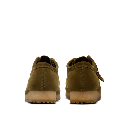 Clarks Wallabee RB 26183094 Mens Green Oxfords & Lace Ups Casual Shoes