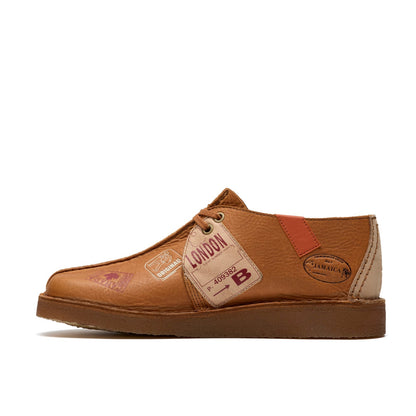 Clarks Desert Travel Trek Mens Brown Oxfords & Lace Ups Casual Shoes