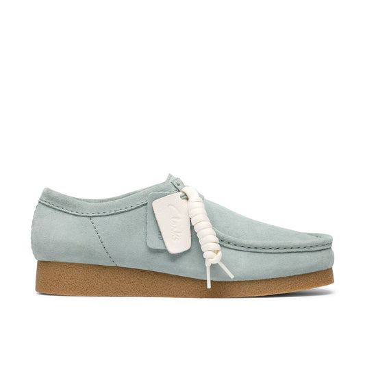 Clarks Wallabee EVO 26183989 Mens Green Oxfords & Lace Ups Casual Shoes